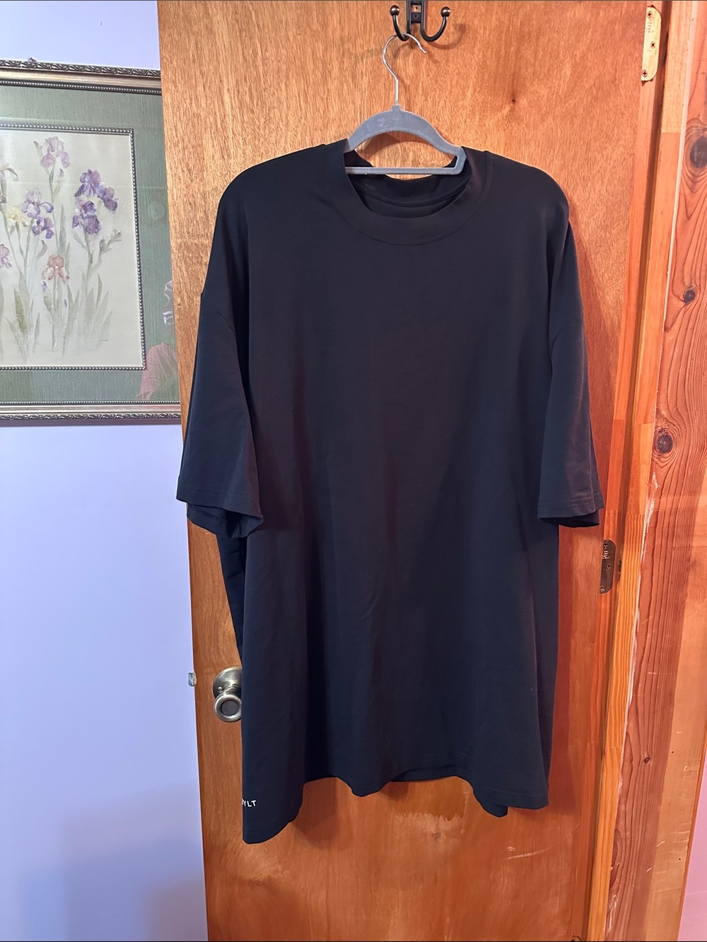 BYLT premium Basics Men's Black Short Sleeve Crewneck T-Shirt